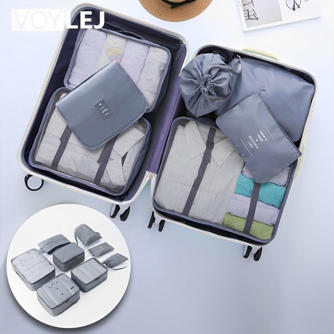 Organisateur Valise - Ensemble de 8 Etuis Pochettes | BagEase™