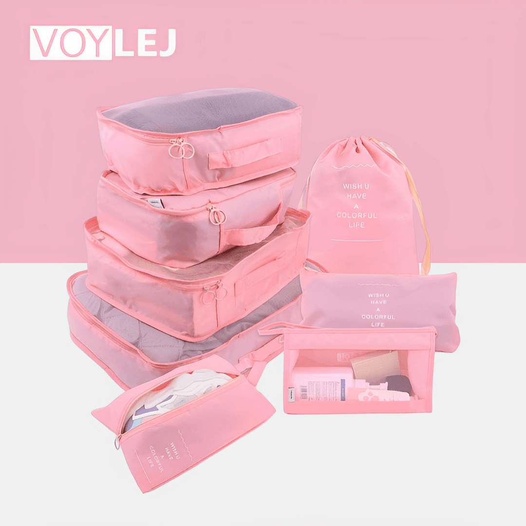 Organisateur Valise - Ensemble de 8 Etuis Pochettes | BagEase™