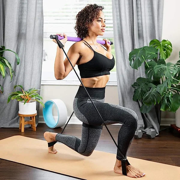 Ouabahas™-FlexiFit : Barre de Pilates Multifonctionnelle