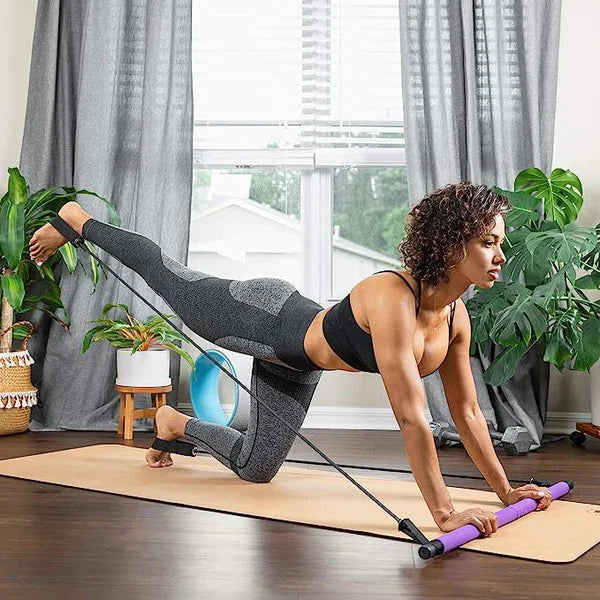 Ouabahas™-FlexiFit : Barre de Pilates Multifonctionnelle